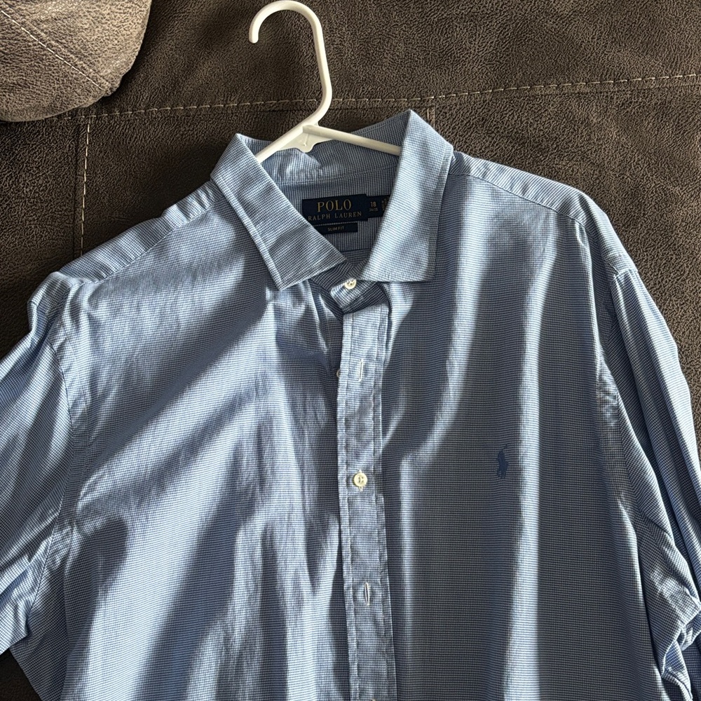 Polo by Ralph Lauren Light Blue Casual Shirt